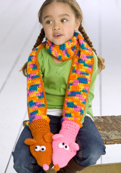 Hand Puppet Scarf