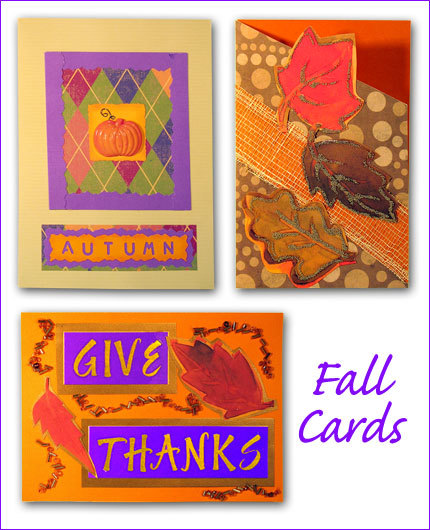 Autumn Leaf Cards
