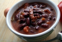 Sirloin and Black Bean Chili