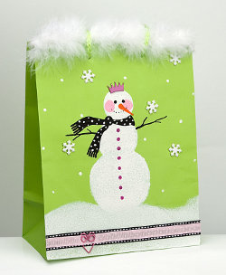 Snowy Gift Bag