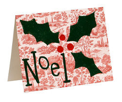Noel Holly Card