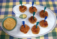 Crab Cakes with Joe's Mustard Sauce