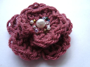 Flower Embellishment Crochet Pattern