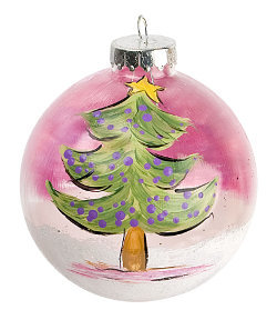 Painted Tree Ornament