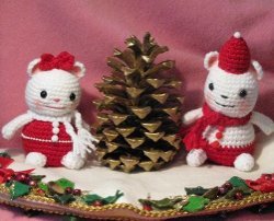 Mr. and Mrs. Christmas Mouse
