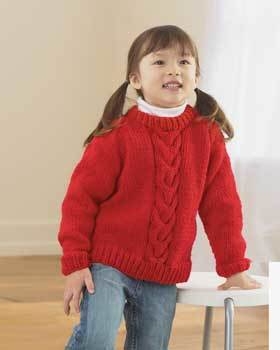 Bright Red Pullover