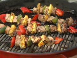 Tropical Pork Kebabs