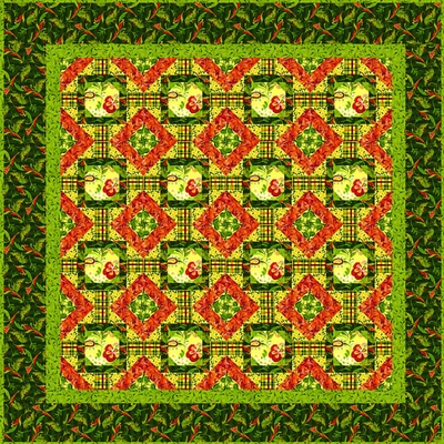 Belvedere Floral Quilt