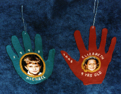 "Hand" Made Ornaments