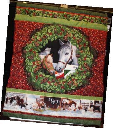 Christmas Stables Card Holder