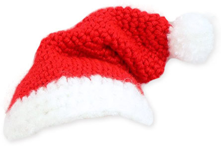 Baby Santa Hat Crochet Pattern | www.bagssaleusa.com/product-category/neverfull-bag/