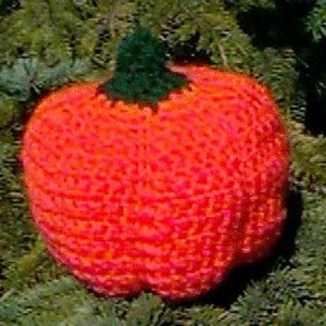 Stuffed Crochet Pumpkin