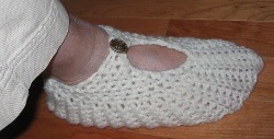 crochet pocketbook slippers