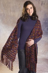 Crocheted Lace Stole