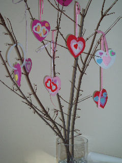 Valentine's Day Heart Tree