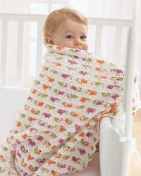 Colorful Crochet Baby Blanket