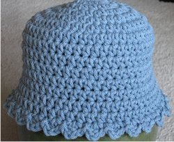 A Baby Blue Hat