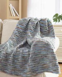 Easy Chunky Knit Blanket