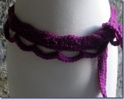 Quick Easy Lace Belt Crochet