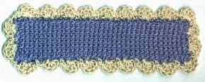 Afghan Stitch Bookmark