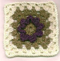 Mary's Flower Granny Square