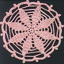 Picot Petals Coaster