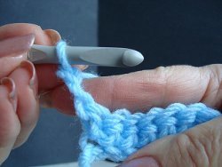 How to Crochet a Left Handed Double Crochet