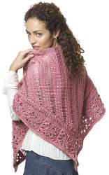 A Broomstick Lace Shawl