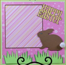 Easter Page Layout