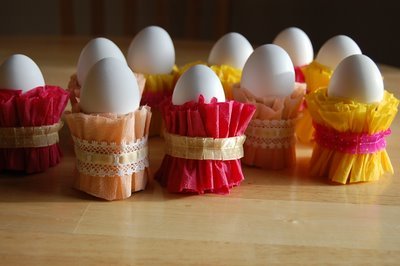 Crepe Easter Egg Cups