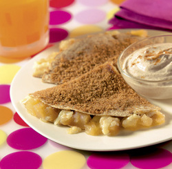 Apple Cinnamon Breakfast Quesadillas