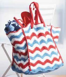 4th of July Beach Bag