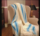 Striped Crochet Afghan Pattern