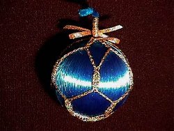 Gold Christmas Ornament