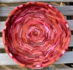40 Years Felted Platter