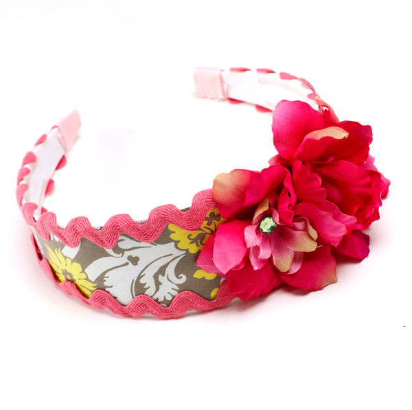 Spring Flower Headband from Plaid | FaveCrafts.com