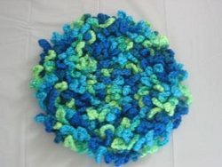 Round Loop Pillow Free Crochet Pattern