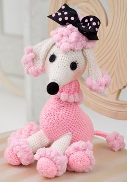 crochet stuffed dog