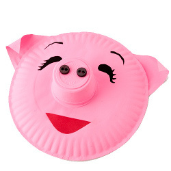 Pig Paper Plate