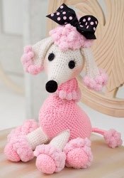 Adorable Pink Poodle