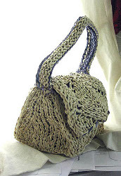 Aline Raffia Purse