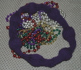 Knit Bead Necklace