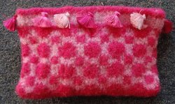 Pink Cosmetic Clutch