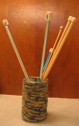 Knitting Needle Vase