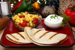 Low Fat Ruby Tuesday Style Chicken Quesadilla