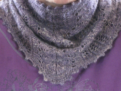 Frost Flowers Lace Cowl