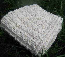 Simple Weave Washcloth