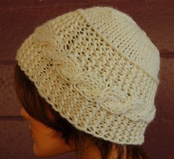 Cable Banded Hat