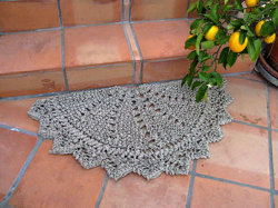 Rag Doily Rug