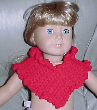 American Girl Crochet Poncho